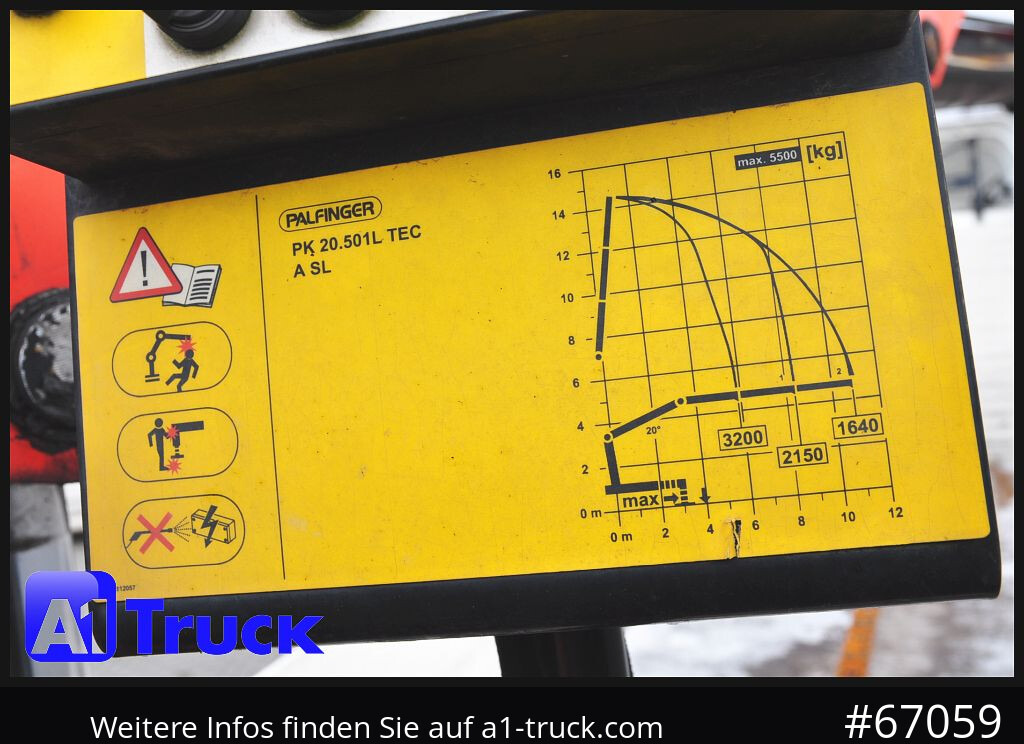 MAN TGS 26.440, Kran PK20.501L Lenkachse, - Camion platformă, Camion cu macara: Foto 2 MAN TGS 26.440, Kran PK20.501L Lenkachse, - Camion platformă, Camion cu macara: Foto 2