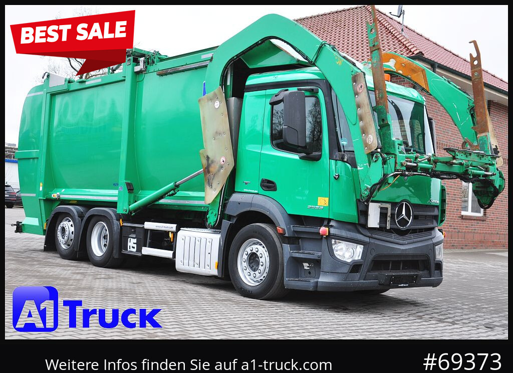 MERCEDES-BENZ Antos 2533, HS Millenium XXL37 Überkopflader, - Autogunoiere: Foto 1 MERCEDES-BENZ Antos 2533, HS Millenium XXL37 Überkopflader, - Autogunoiere: Foto 1
