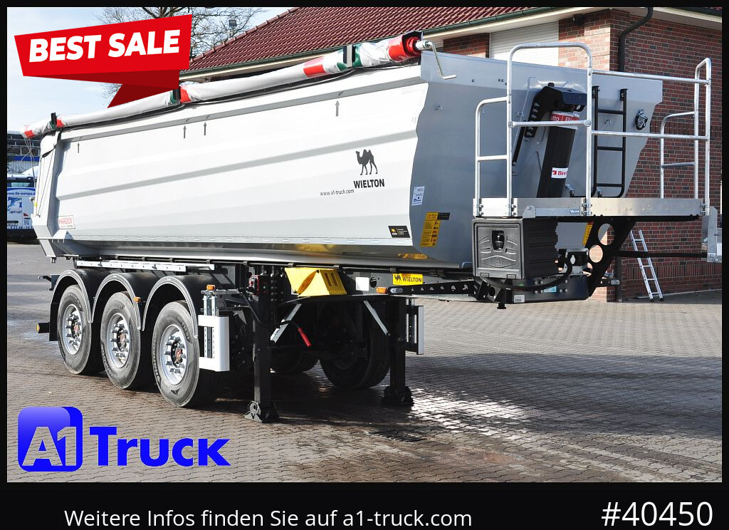 WIELTON Wielton 26m³ Strong Master Stahl - Semiremorcă basculantă: Foto 1 WIELTON Wielton 26m³ Strong Master Stahl - Semiremorcă basculantă: Foto 1