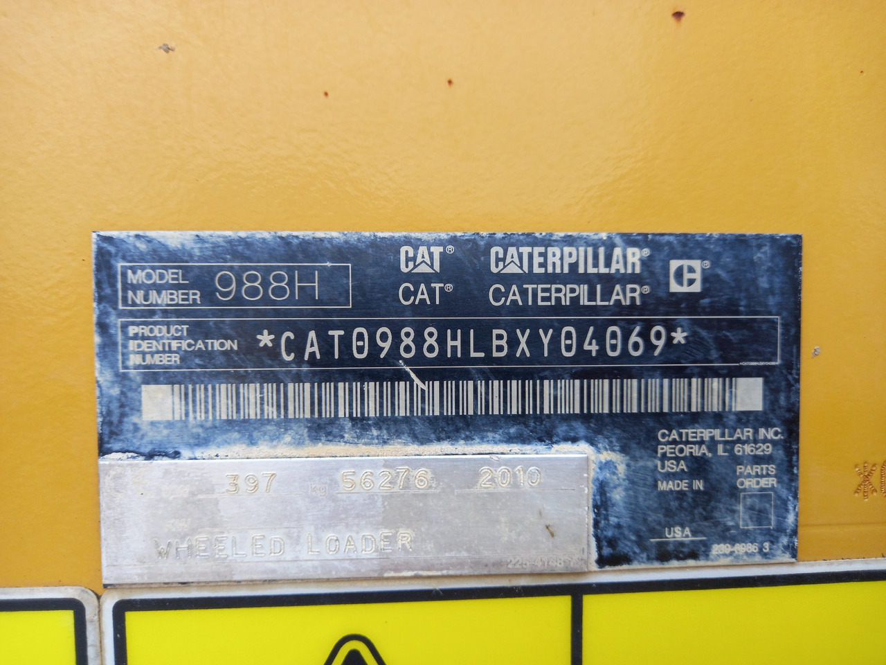 Încărcător frontal pe pneuri Caterpillar 988H Pala gommata 988H in buone condizione.: Foto 16 Încărcător frontal pe pneuri Caterpillar 988H Pala gommata 988H in buone condizione.: Foto 16