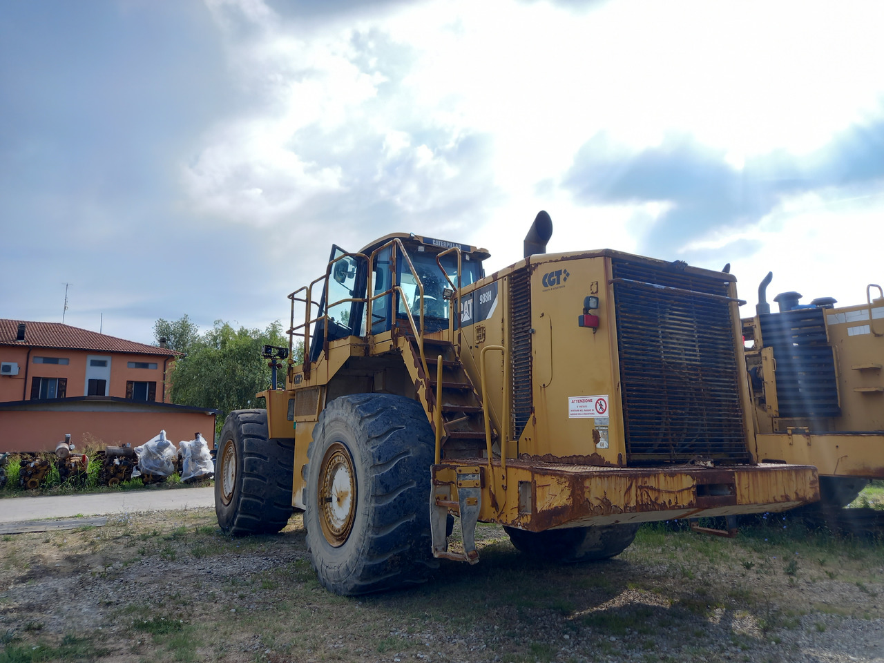 Încărcător frontal pe pneuri Caterpillar 988H Pala gommata 988H in buone condizione.: Foto 9 Încărcător frontal pe pneuri Caterpillar 988H Pala gommata 988H in buone condizione.: Foto 9