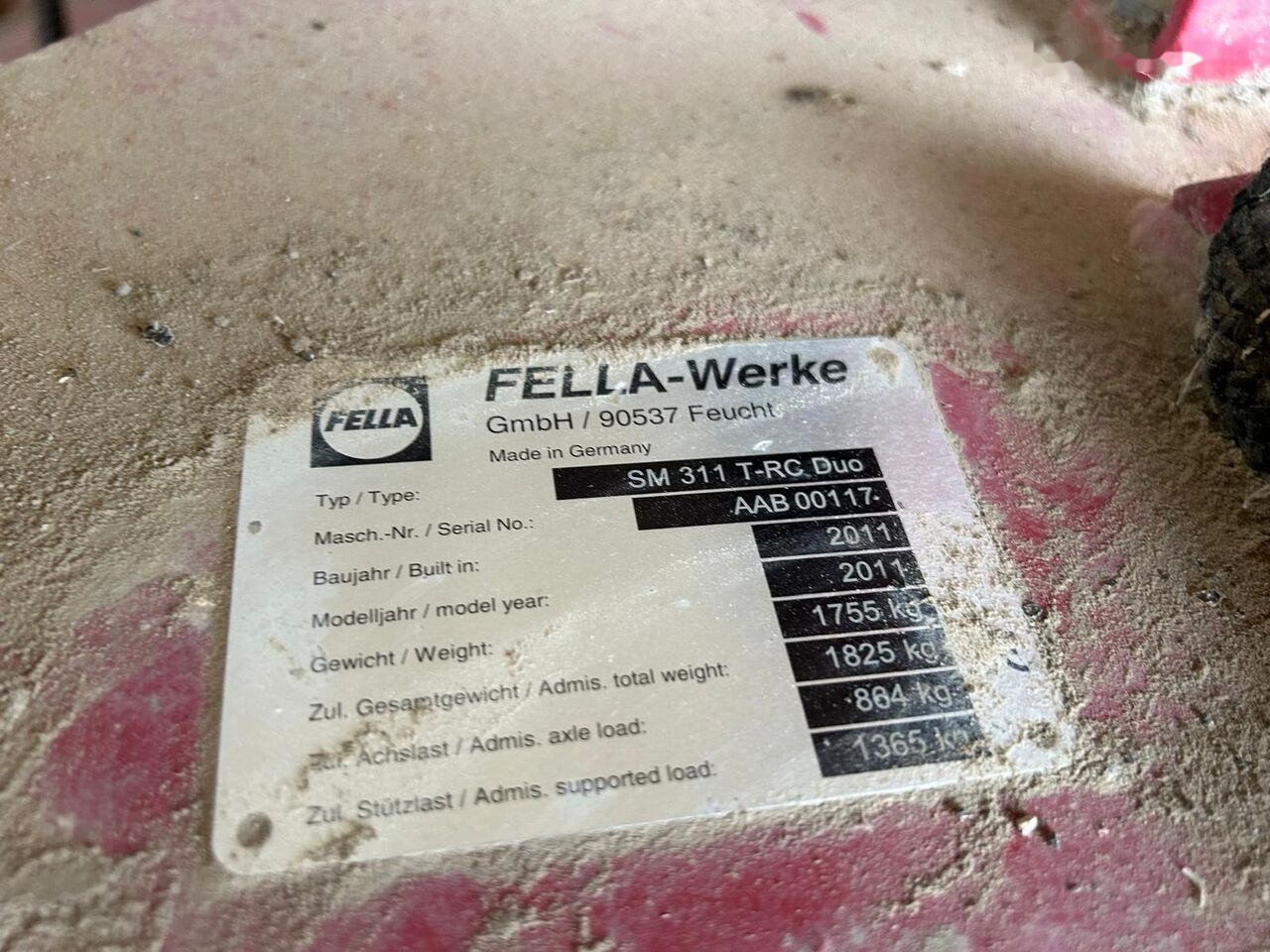 Fella SM 311 T-RC DUO - Cositoare: Foto 5 Fella SM 311 T-RC DUO - Cositoare: Foto 5