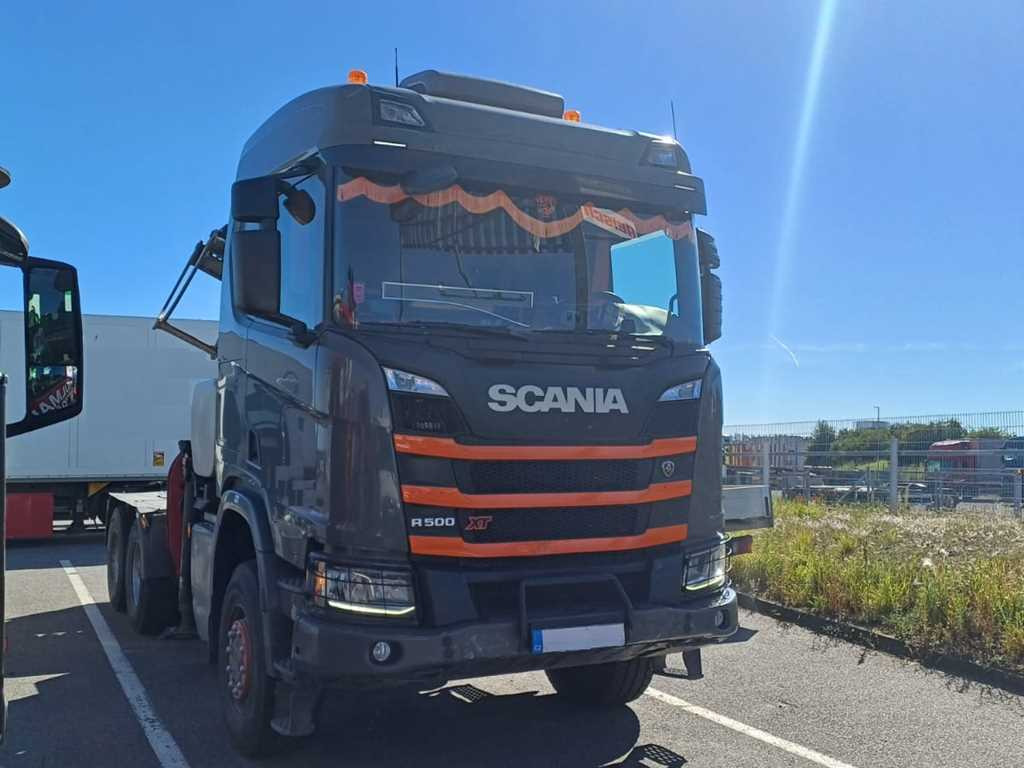 Scania R500, 6x6, RETARDER, OPTICRUISE, PALFINGER EPSILON S260Z96 - Cap tractor: Foto 3 Scania R500, 6x6, RETARDER, OPTICRUISE, PALFINGER EPSILON S260Z96 - Cap tractor: Foto 3