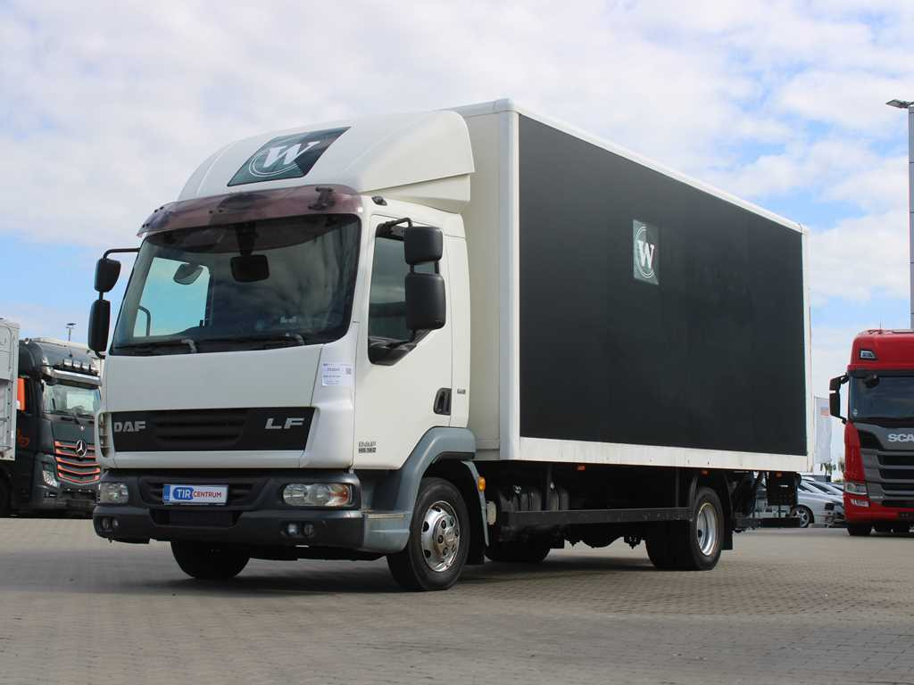 DAF FA 45.160, INDEPENDENT AIR CONDITIONING, HYDRAULIC FRONT - Camion furgon: Foto 1 DAF FA 45.160, INDEPENDENT AIR CONDITIONING, HYDRAULIC FRONT - Camion furgon: Foto 1