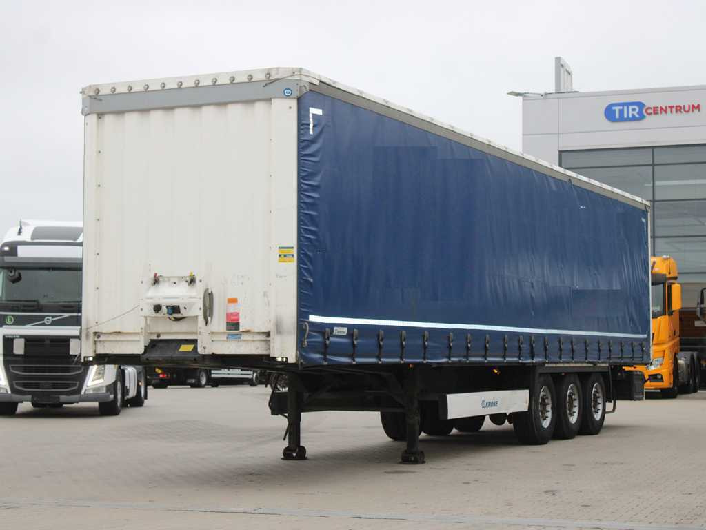 Krone SD, LIFT AXLE, HOLLOW, MULTILOCK - Semiremorcă prelată: Foto 1 Krone SD, LIFT AXLE, HOLLOW, MULTILOCK - Semiremorcă prelată: Foto 1