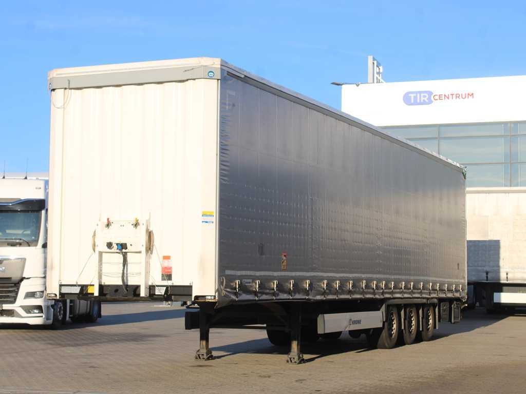 Krone SD, LOWDECK, LIFTING AXLE, MULTILOCK, LIFTING ROOF - Semiremorcă prelată: Foto 1 Krone SD, LOWDECK, LIFTING AXLE, MULTILOCK, LIFTING ROOF - Semiremorcă prelată: Foto 1