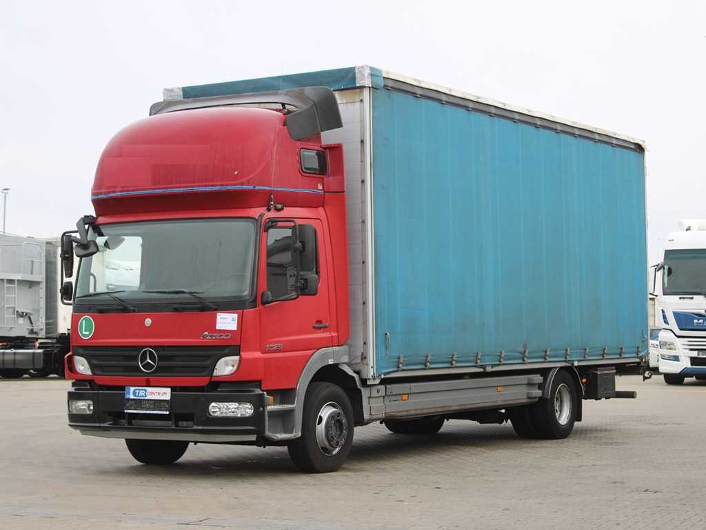 Mercedes-Benz ATEGO 1529 L, SLEEPING BODY, EURO 5 - Camion cu prelată: Foto 1 Mercedes-Benz ATEGO 1529 L, SLEEPING BODY, EURO 5 - Camion cu prelată: Foto 1