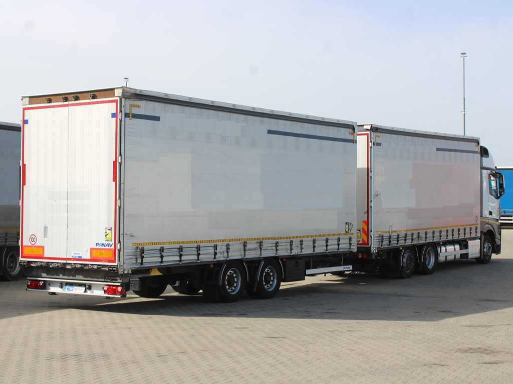 Mercedes-Benz Actros 2542, 6X2, EURO 6, AIR SUSPENSION + PANAV TV018H - Camion cu prelată: Foto 4 Mercedes-Benz Actros 2542, 6X2, EURO 6, AIR SUSPENSION + PANAV TV018H - Camion cu prelată: Foto 4