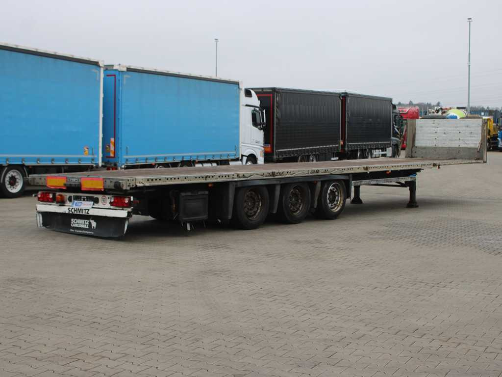 Schmitz CARGOBULL SCB *S3T, LIFTING AXLE, MULTILOCK - Semiremorcă platformă: Foto 4 Schmitz CARGOBULL SCB *S3T, LIFTING AXLE, MULTILOCK - Semiremorcă platformă: Foto 4