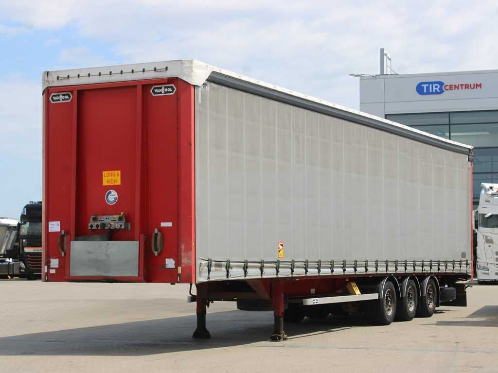 Semiremorcă prelată Vanhool 04, LOWDECK, LIFTING ROOF, LIFTING AXLE, SAF: Foto 1