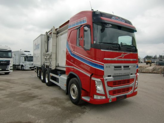 Volvo FH 500 8X4*4 Euro 6, Retarder, Tierkörpertransport Voll Luft - Camion: Foto 1 Volvo FH 500 8X4*4 Euro 6, Retarder, Tierkörpertransport Voll Luft - Camion: Foto 1