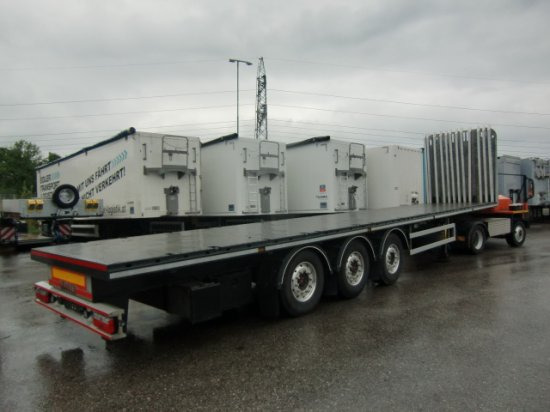 Gsodam 3-Achs Plateau, Liftachse, Rungenstöcke - Semiremorcă platformă: Foto 4 Gsodam 3-Achs Plateau, Liftachse, Rungenstöcke - Semiremorcă platformă: Foto 4