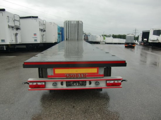 Gsodam 3-Achs Plateau, Liftachse, Rungenstöcke - Semiremorcă platformă: Foto 5 Gsodam 3-Achs Plateau, Liftachse, Rungenstöcke - Semiremorcă platformă: Foto 5