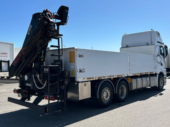 Mercedes-Benz Actros 2545 L 6x2, Retarder, Pritsche, Hiab XS 166 D-4 PRO, E5 - Camion platformă, Camion cu macara: Foto 5 Mercedes-Benz Actros 2545 L 6x2, Retarder, Pritsche, Hiab XS 166 D-4 PRO, E5 - Camion platformă, Camion cu macara: Foto 5