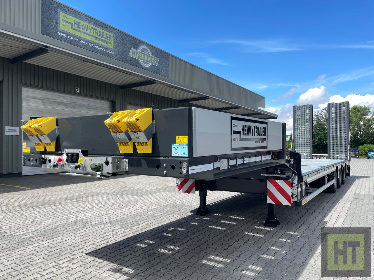 Faymonville 3-Achs-Semi-hydr.Ladeboden mit Rampen-Gitterrost - Semiremorcă transport agabaritic: Foto 3 Faymonville 3-Achs-Semi-hydr.Ladeboden mit Rampen-Gitterrost - Semiremorcă transport agabaritic: Foto 3