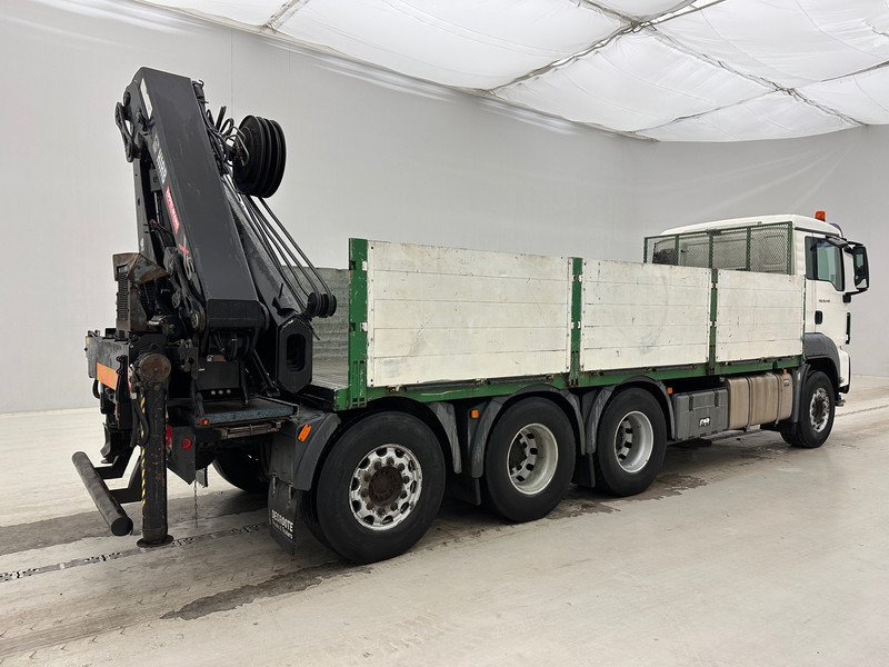 MAN TGS 35.440 - 8x4 - Camion platformă, Camion cu macara: Foto 5 MAN TGS 35.440 - 8x4 - Camion platformă, Camion cu macara: Foto 5