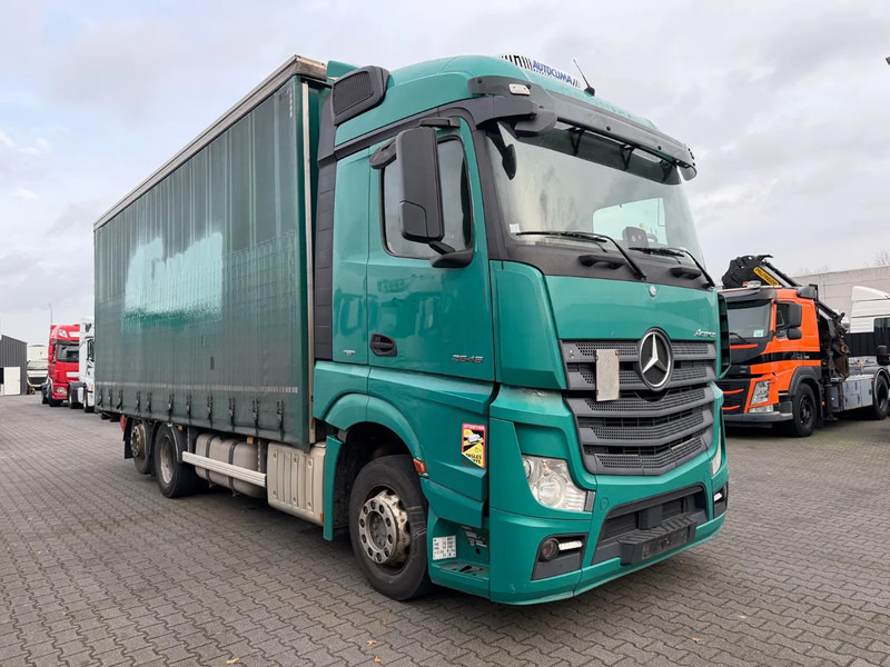 Mercedes-Benz Actros 2545 6X2 Retarder Euro 6 - Camion cu prelată: Foto 2 Mercedes-Benz Actros 2545 6X2 Retarder Euro 6 - Camion cu prelată: Foto 2