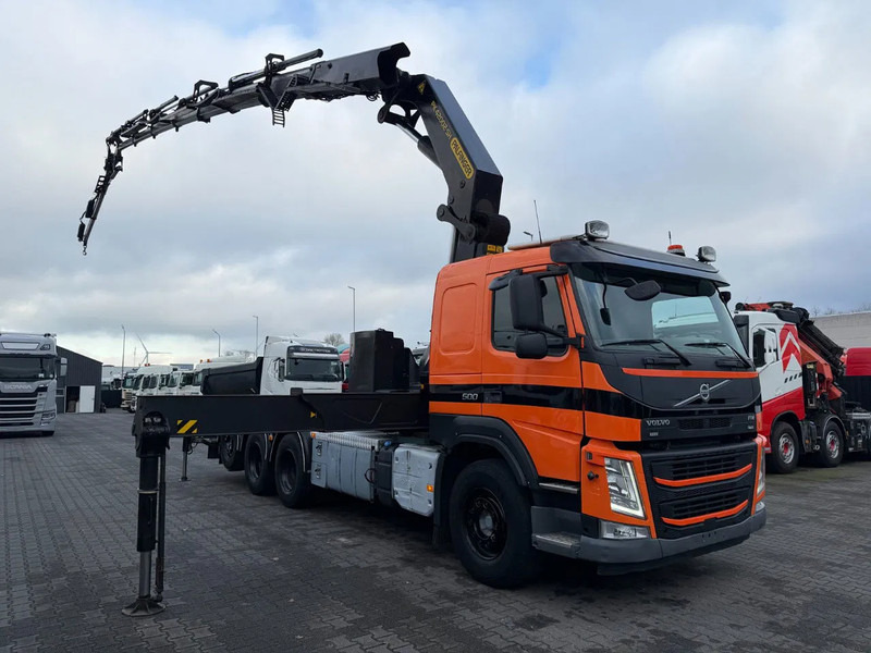 Volvo FM 500 8X4 Tridem Euro 6 Palfinger 42002 + Fly jib - Camion cu sistem de cablu, Camion cu macara: Foto 2 Volvo FM 500 8X4 Tridem Euro 6 Palfinger 42002 + Fly jib - Camion cu sistem de cablu, Camion cu macara: Foto 2