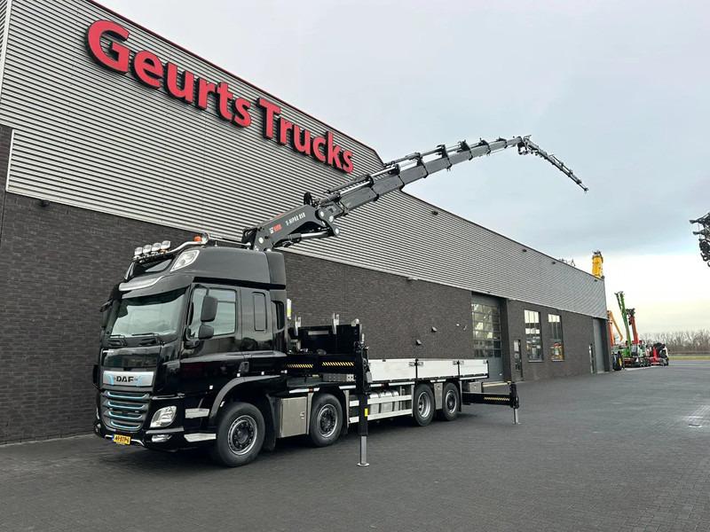 DAF CF 450 8X2 + HIAB 858E-8 + JIB 150X-6 JDC KRAAN/KRAN/CRANE/GRUA/ - Camion cu macara: Foto 2 DAF CF 450 8X2 + HIAB 858E-8 + JIB 150X-6 JDC KRAAN/KRAN/CRANE/GRUA/ - Camion cu macara: Foto 2