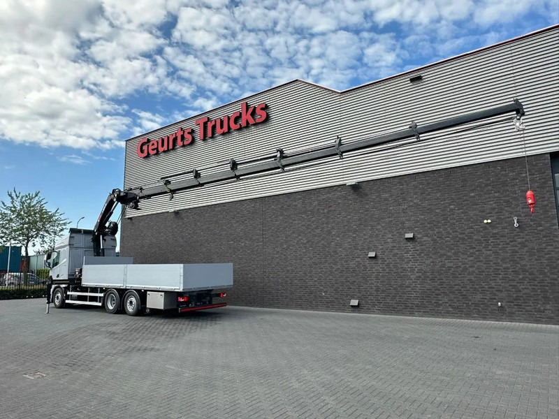 DAF XF 530 OPENLAADBAK / PRITSCHE / FLATBED MET HIAB X-HIDUO 258 E-7 + LIER KRAAN / KRAN / CRANE/ GRUA *NIEUW* - Camion cu macara: Foto 3 DAF XF 530 OPENLAADBAK / PRITSCHE / FLATBED MET HIAB X-HIDUO 258 E-7 + LIER KRAAN / KRAN / CRANE/ GRUA *NIEUW* - Camion cu macara: Foto 3