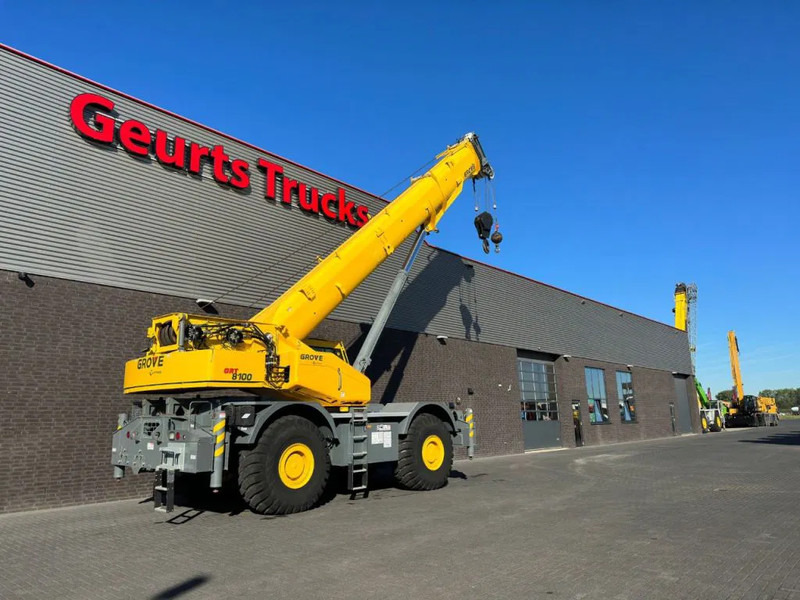Macara pentru teren accidentat Grove RT8100 ROUGH TERRAIN CRANE: Foto 7 Macara pentru teren accidentat Grove RT8100 ROUGH TERRAIN CRANE: Foto 7