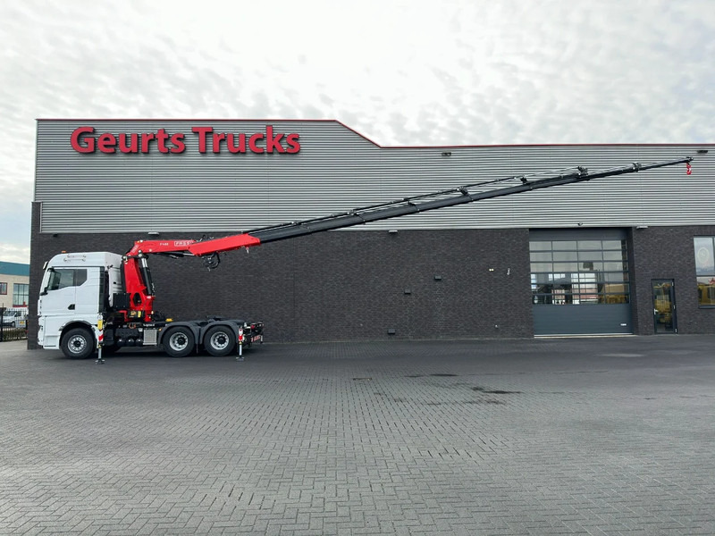 MAN TGX 33.520 6X4 TREKKER-BAKWAGEN COMBI + FASSI F485RA.2.28 KRAAN/KRAN/CRANE/GRUA/NEW - Camion cu macara: Foto 4 MAN TGX 33.520 6X4 TREKKER-BAKWAGEN COMBI + FASSI F485RA.2.28 KRAAN/KRAN/CRANE/GRUA/NEW - Camion cu macara: Foto 4