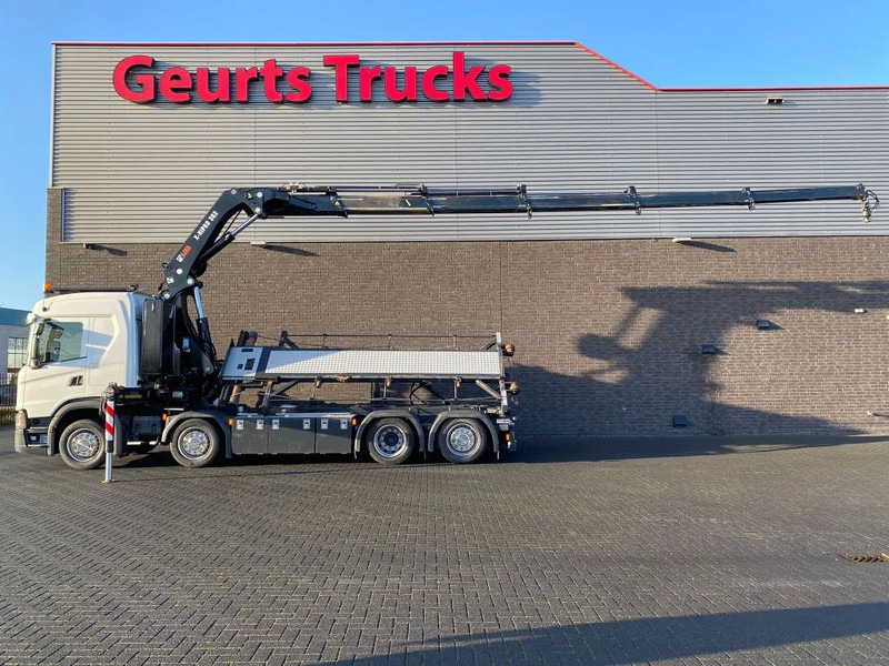 Scania G500 NGS 8X2 MET 3 ZIJDIGE KABELSYSTEEM + HIAB 362 EP-5 KRAAN/KRAN/CRANE/GRUA - Camion cu sistem de cablu, Camion cu macara: Foto 4 Scania G500 NGS 8X2 MET 3 ZIJDIGE KABELSYSTEEM + HIAB 362 EP-5 KRAAN/KRAN/CRANE/GRUA - Camion cu sistem de cablu, Camion cu macara: Foto 4