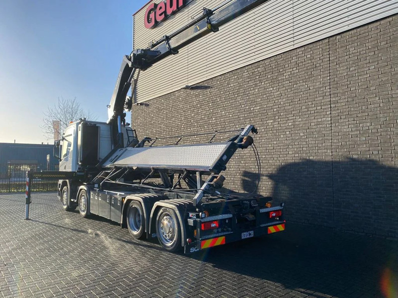 Scania G500 NGS 8X2 MET 3 ZIJDIGE KABELSYSTEEM + HIAB 362 EP-5 KRAAN/KRAN/CRANE/GRUA - Camion cu sistem de cablu, Camion cu macara: Foto 5 Scania G500 NGS 8X2 MET 3 ZIJDIGE KABELSYSTEEM + HIAB 362 EP-5 KRAAN/KRAN/CRANE/GRUA - Camion cu sistem de cablu, Camion cu macara: Foto 5