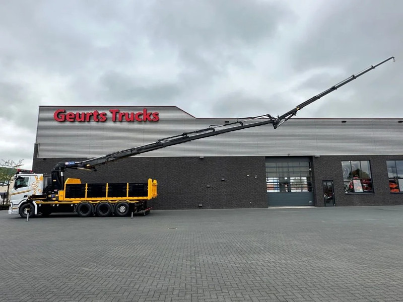 Scania R530 V8 NGS 8X4 TRIDEM MET HYVA 2Z KIPPER + HMF 5020-K6 + JIB FJ1000-K5 KRAAN/KRAN/CRANE/GRUA - Camion cu macara: Foto 4 Scania R530 V8 NGS 8X4 TRIDEM MET HYVA 2Z KIPPER + HMF 5020-K6 + JIB FJ1000-K5 KRAAN/KRAN/CRANE/GRUA - Camion cu macara: Foto 4