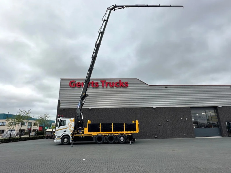Scania R530 V8 NGS 8X4 TRIDEM MET HYVA 2Z KIPPER + HMF 5020-K6 + JIB FJ1000-K5 KRAAN/KRAN/CRANE/GRUA - Camion cu macara: Foto 5 Scania R530 V8 NGS 8X4 TRIDEM MET HYVA 2Z KIPPER + HMF 5020-K6 + JIB FJ1000-K5 KRAAN/KRAN/CRANE/GRUA - Camion cu macara: Foto 5