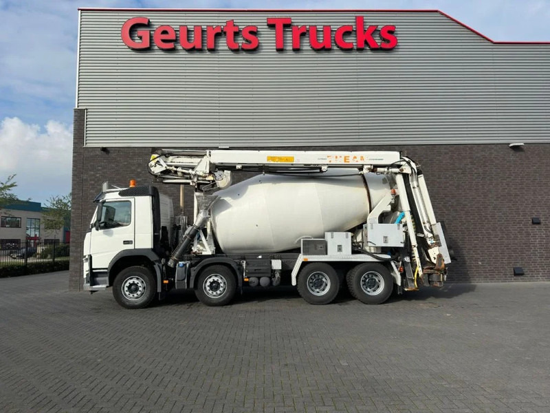 Volvo FM 410 8X4 + STETTER 9 M3 MIXER/MISCHER + THEAM 15 M TRANSPORTBAND/BELT - Autobetonieră: Foto 1 Volvo FM 410 8X4 + STETTER 9 M3 MIXER/MISCHER + THEAM 15 M TRANSPORTBAND/BELT - Autobetonieră: Foto 1