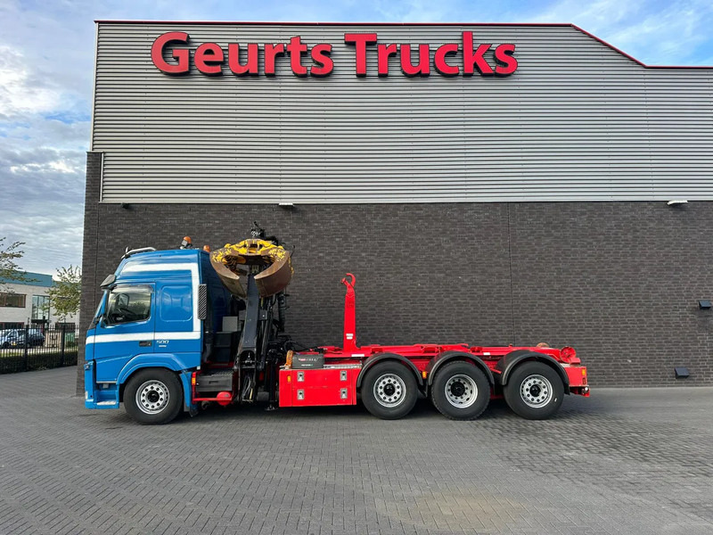 Volvo FM 500 8X2 HIAB MULTILIFT HAAKARMSYSTEM / ABROLLKIPPER / HOOKLIFT MET HIAB LOGLIFT 165Z LAADKRAAN - Camion cu cârlig, Camion cu macara: Foto 4 Volvo FM 500 8X2 HIAB MULTILIFT HAAKARMSYSTEM / ABROLLKIPPER / HOOKLIFT MET HIAB LOGLIFT 165Z LAADKRAAN - Camion cu cârlig, Camion cu macara: Foto 4