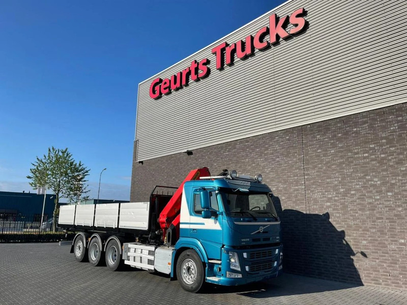 Camion cu macara Volvo FM 500 8X4 TRIDEM + PALFINGER PK 27001-EH G KRAAN/KRAN/CRANE/GRUA: Foto 12