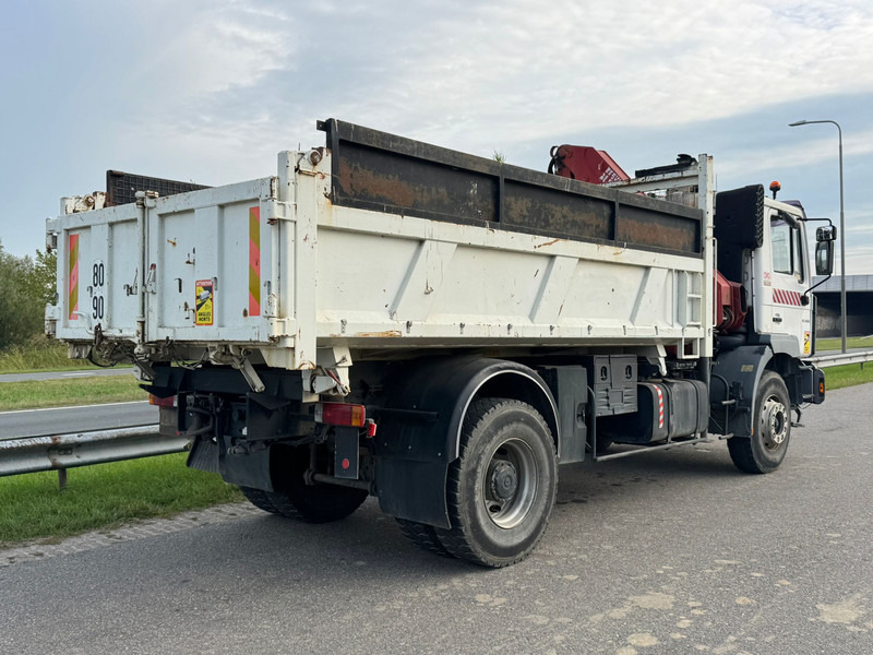 MAN 19.310 4x2 Kipper with HMF 1463K2 Crane - Camion basculantă, Camion cu macara: Foto 5 MAN 19.310 4x2 Kipper with HMF 1463K2 Crane - Camion basculantă, Camion cu macara: Foto 5