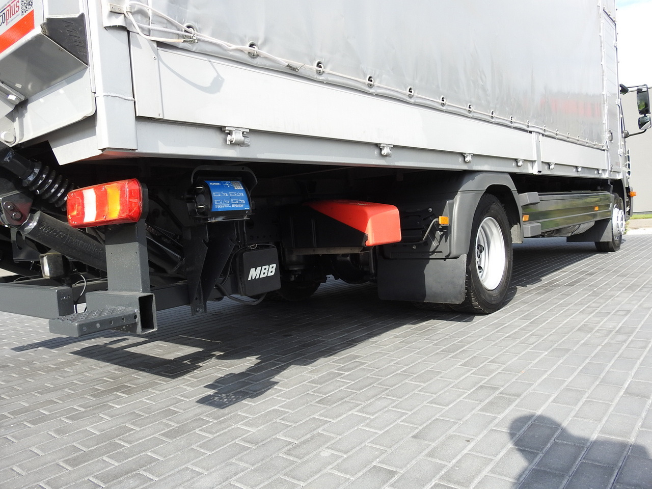 Camion cu prelată MERCEDES ATEGO 1221 TARPAULIN LIFT 16 PALLETS WEBASTO AIR CONDITIONING PNEUMATICS TWIN WHEELS 230HP: Foto 17 Camion cu prelată MERCEDES ATEGO 1221 TARPAULIN LIFT 16 PALLETS WEBASTO AIR CONDITIONING PNEUMATICS TWIN WHEELS 230HP: Foto 17