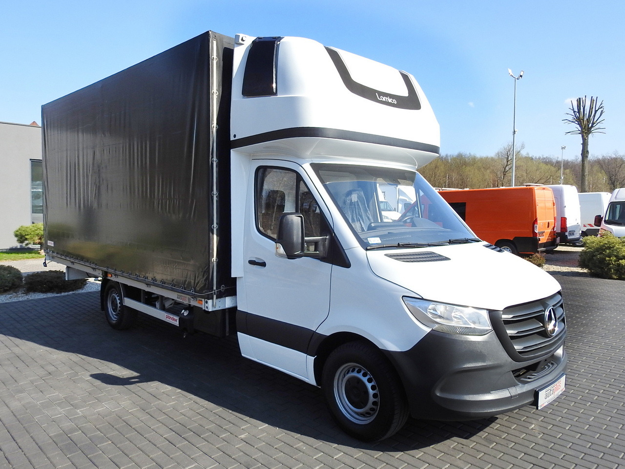 MERCEDES SPRINTER 316 TARPAULIN 10 PALLETS WEBASTO AIR CONDITIONING 165HP - Autoutilitară cu prelată: Foto 4 MERCEDES SPRINTER 316 TARPAULIN 10 PALLETS WEBASTO AIR CONDITIONING 165HP - Autoutilitară cu prelată: Foto 4