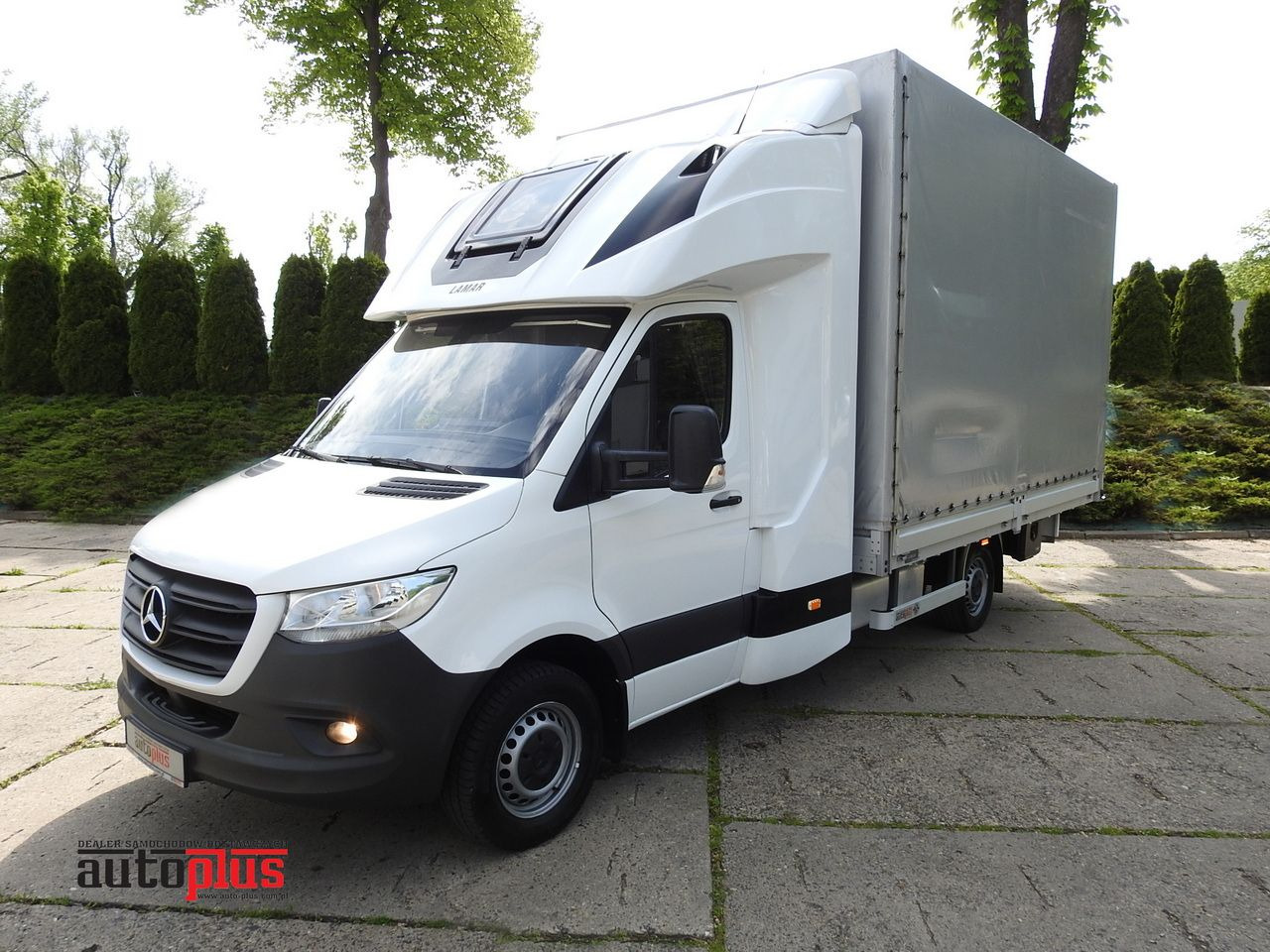 MERCEDES SPRINTER 316 TARPAULIN 10 PALLETS WEBASTO CRUISE CONTROL AIR CONDITIONING 165HP - Autoutilitară cu prelată: Foto 1 MERCEDES SPRINTER 316 TARPAULIN 10 PALLETS WEBASTO CRUISE CONTROL AIR CONDITIONING 165HP - Autoutilitară cu prelată: Foto 1