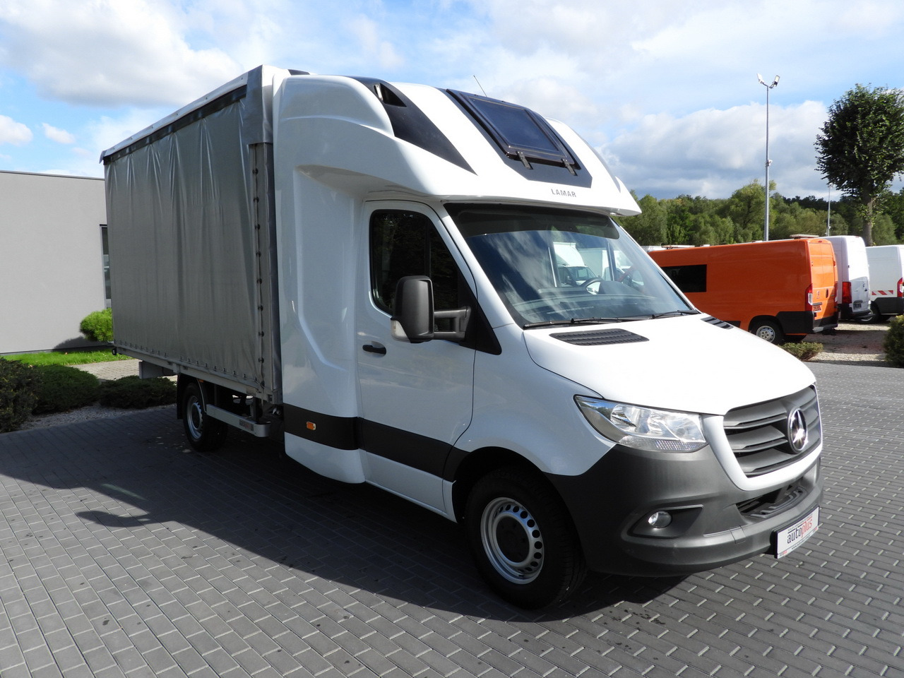 MERCEDES SPRINTER 316 TARPAULIN 8 PALLETS WEBASTO CRUISE CONTROL AIR CONDITIONING 160HP - Autoutilitară cu prelată: Foto 4 MERCEDES SPRINTER 316 TARPAULIN 8 PALLETS WEBASTO CRUISE CONTROL AIR CONDITIONING 160HP - Autoutilitară cu prelată: Foto 4