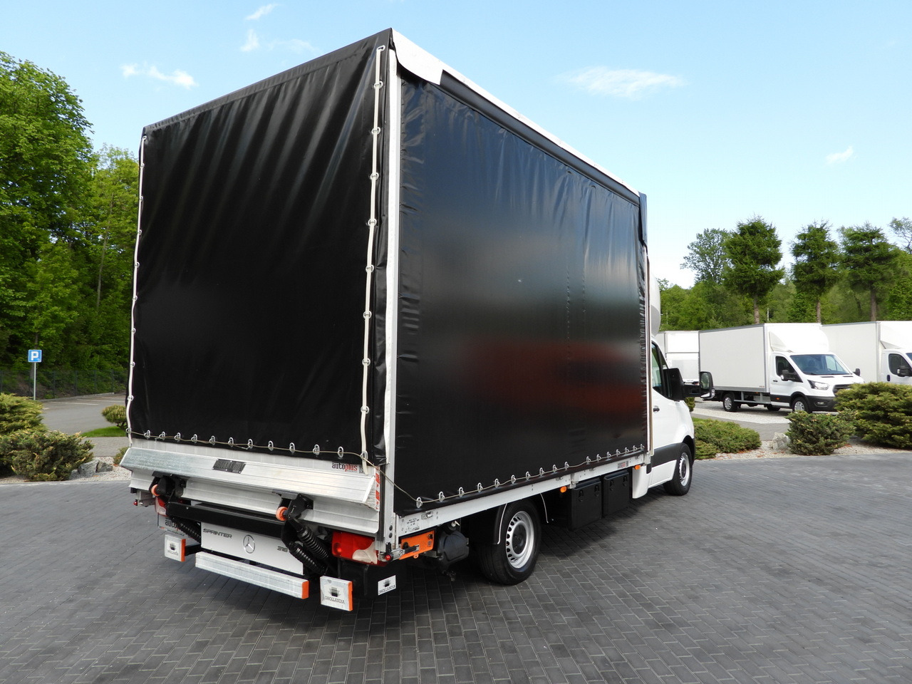 MERCEDES SPRINTER 316 TARPAULIN LIFT 10 PALLETS WEBASTO CRUISE CONTROL PNEUMATICS AIR CONDITIONING 160HP - Autoutilitară cu prelată: Foto 3 MERCEDES SPRINTER 316 TARPAULIN LIFT 10 PALLETS WEBASTO CRUISE CONTROL PNEUMATICS AIR CONDITIONING 160HP - Autoutilitară cu prelată: Foto 3