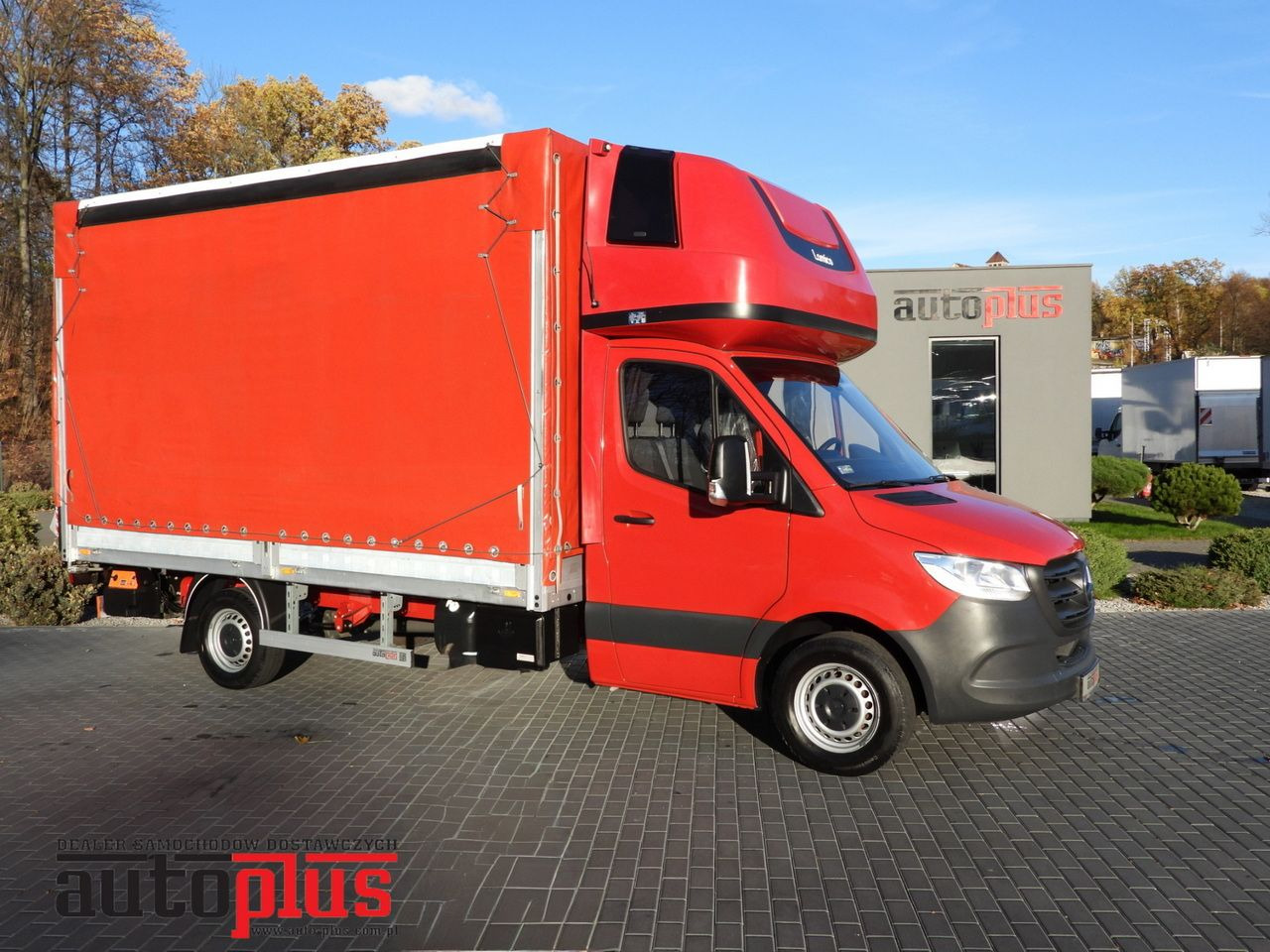 MERCEDES SPRINTER 316 TARPAULIN LIFT 8 PALLETS WEBASTO CRUISE CONTROL AIR CONDITIONING 160HP - Autoutilitară cu prelată: Foto 1 MERCEDES SPRINTER 316 TARPAULIN LIFT 8 PALLETS WEBASTO CRUISE CONTROL AIR CONDITIONING 160HP - Autoutilitară cu prelată: Foto 1