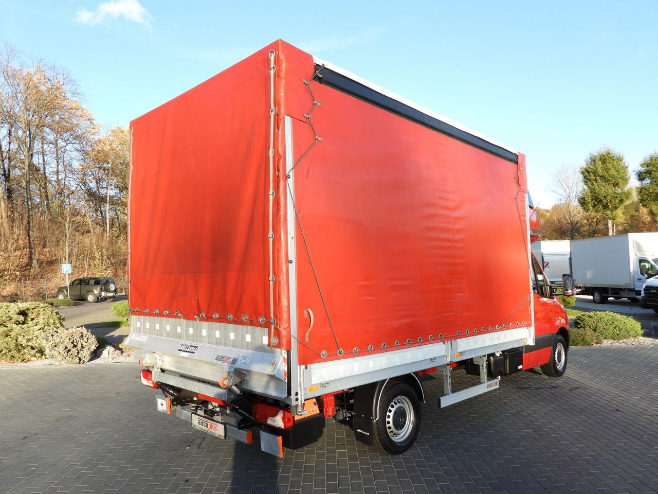 MERCEDES SPRINTER 316 TARPAULIN LIFT 8 PALLETS WEBASTO CRUISE CONTROL AIR CONDITIONING 160HP - Autoutilitară cu prelată: Foto 3 MERCEDES SPRINTER 316 TARPAULIN LIFT 8 PALLETS WEBASTO CRUISE CONTROL AIR CONDITIONING 160HP - Autoutilitară cu prelată: Foto 3