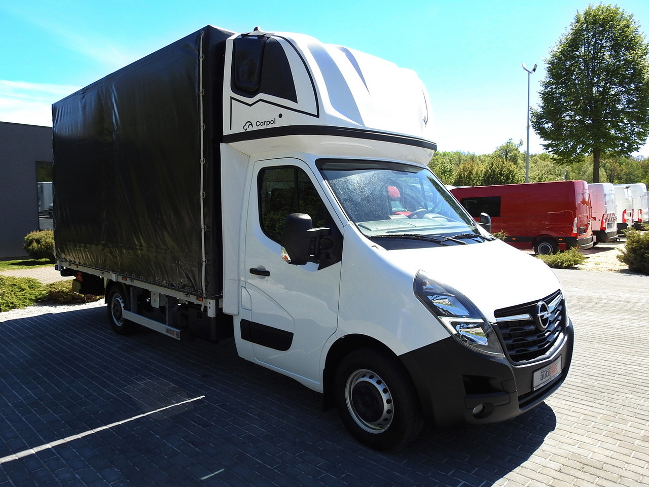 OPEL MOVANO TARPAULIN LIFT 9 PALLETS WEBASTO CRUISE CONTROL LED LIGHTS PNEUMATICS AIR CONDITIONING 160HP - Autoutilitară cu prelată: Foto 4 OPEL MOVANO TARPAULIN LIFT 9 PALLETS WEBASTO CRUISE CONTROL LED LIGHTS PNEUMATICS AIR CONDITIONING 160HP - Autoutilitară cu prelată: Foto 4