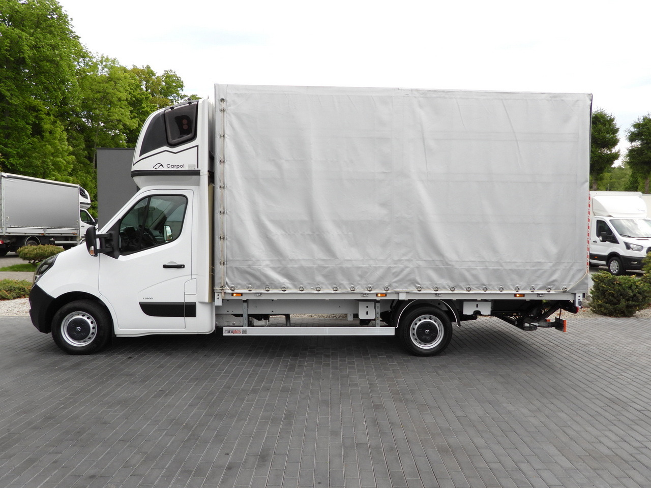 Autoutilitară cu prelată OPEL MOVANO  TARPAULIN LIFT 9 PALLETS WEBASTO CRUISE CONTROL LED LIGHTS PNEUMATICS AIR CONDITIONING  165HP: Foto 9