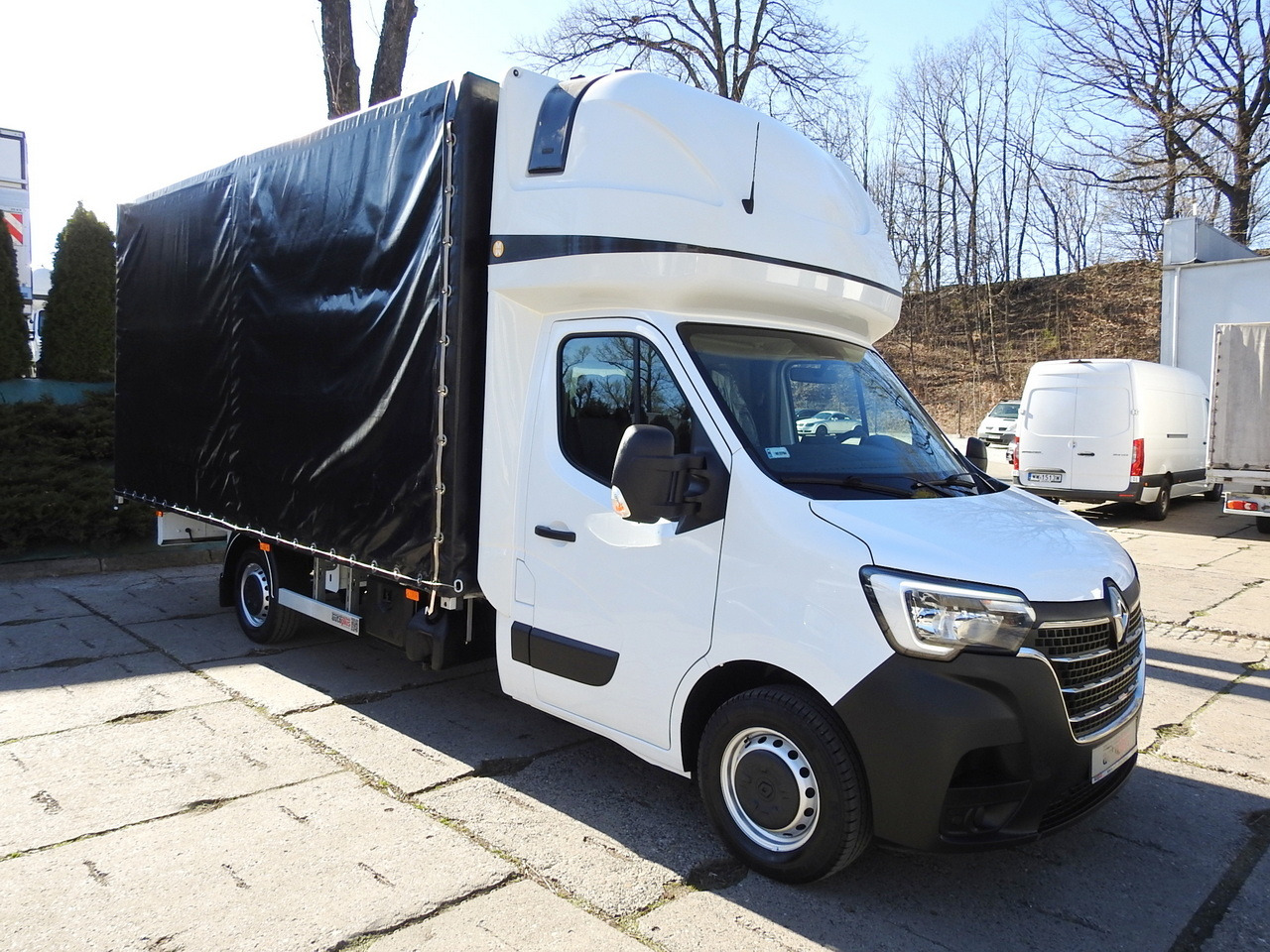RENAULT MASTER TARPAULIN 10 PALLETS WEBASTO CRUISE CONTROL AIR CONDITIONING LED LIGHTS 165HP - Autoutilitară cu prelată: Foto 4 RENAULT MASTER TARPAULIN 10 PALLETS WEBASTO CRUISE CONTROL AIR CONDITIONING LED LIGHTS 165HP - Autoutilitară cu prelată: Foto 4