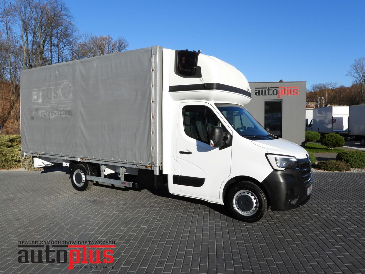 RENAULT MASTER TARPAULIN 10 PALLETS WEBASTO CRUISE CONTROL LED LIGHTS PNEUMATICS AIR CONDITIONING 165HP - Autoutilitară cu prelată: Foto 1 RENAULT MASTER TARPAULIN 10 PALLETS WEBASTO CRUISE CONTROL LED LIGHTS PNEUMATICS AIR CONDITIONING 165HP - Autoutilitară cu prelată: Foto 1