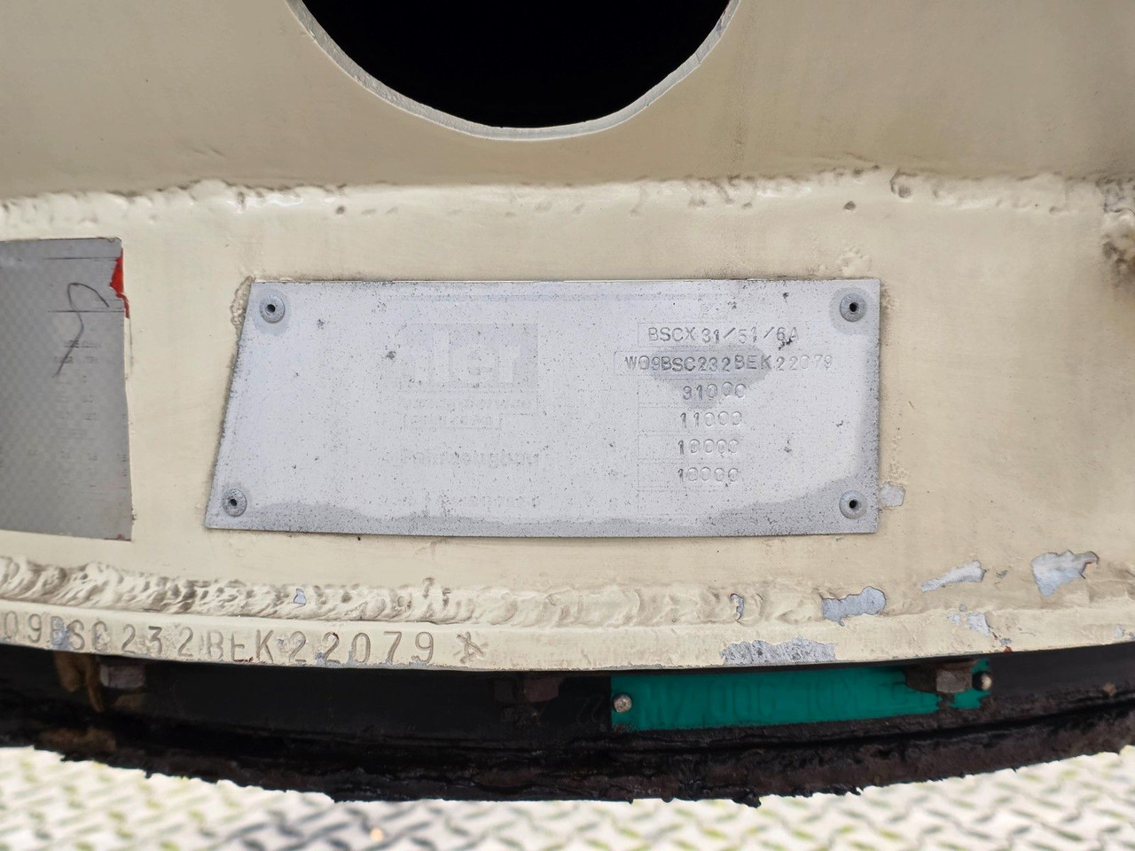 Semiremorcă siloz Köhler BSCX31/51/A  / 51.000 l / Lenkachse: Foto 47