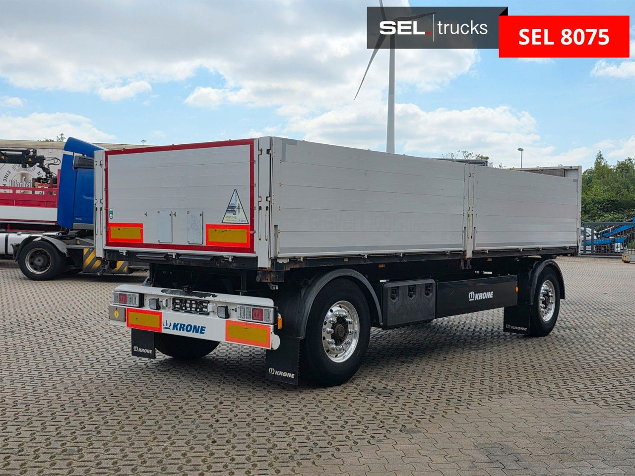 Krone AZ / Baustoff / 40 mm - Remorcă platformă: Foto 4 Krone AZ / Baustoff / 40 mm - Remorcă platformă: Foto 4