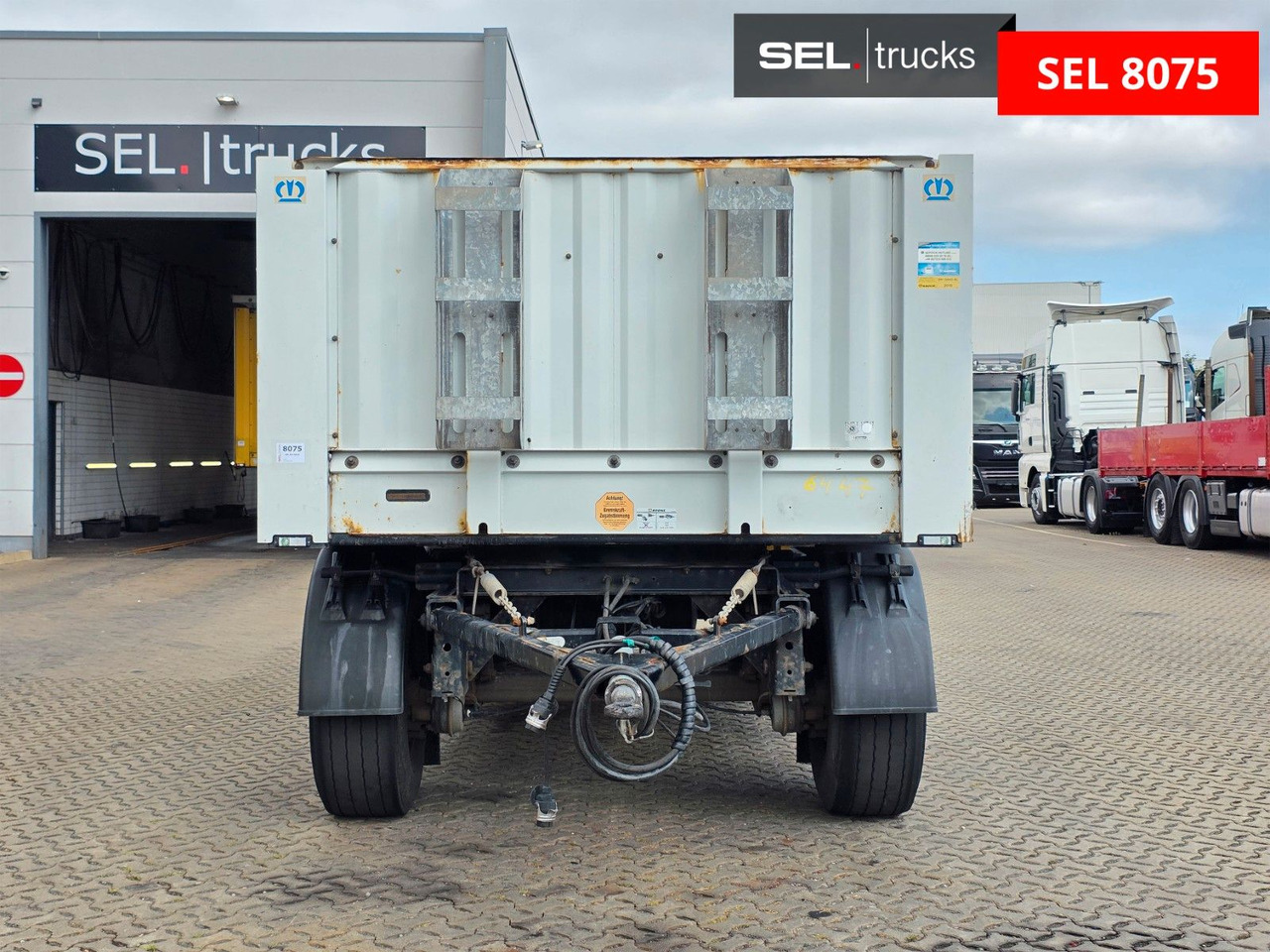 Krone AZ / Baustoff / 40 mm - Remorcă platformă: Foto 2 Krone AZ / Baustoff / 40 mm - Remorcă platformă: Foto 2