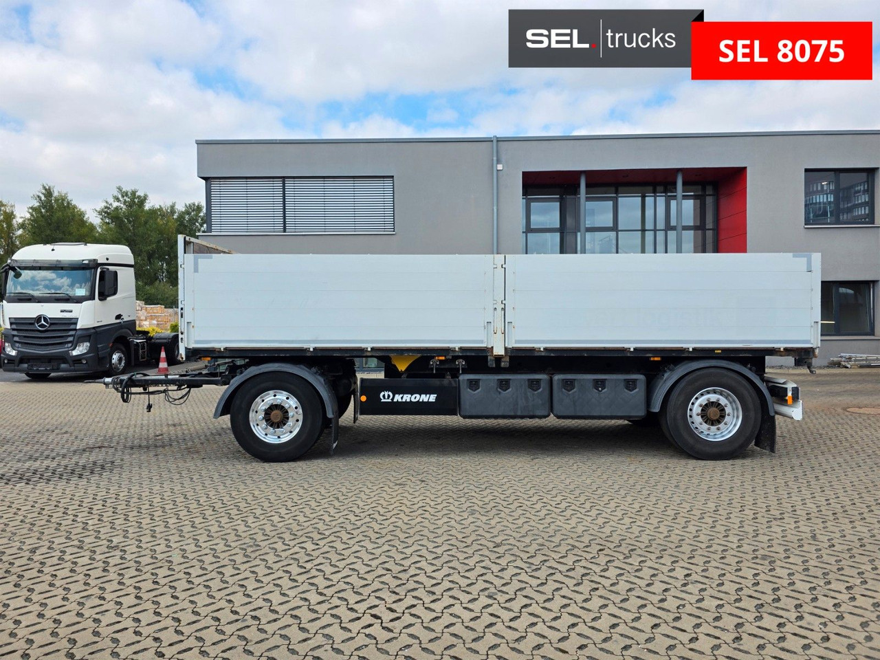 Remorcă platformă Krone AZ / Baustoff / 40 mm: Foto 7 Remorcă platformă Krone AZ / Baustoff / 40 mm: Foto 7