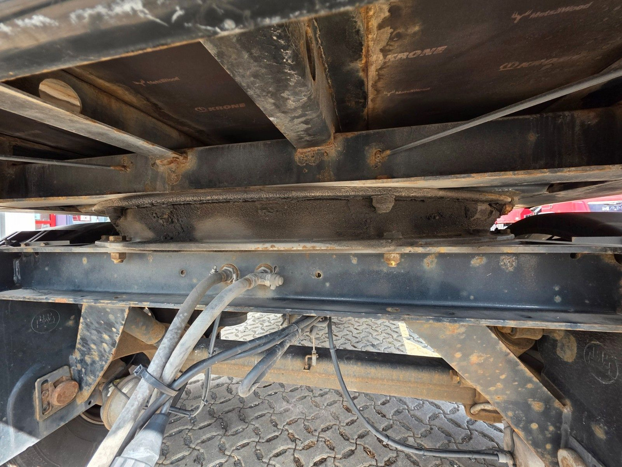 Remorcă platformă Krone AZ / Baustoff / 40 mm: Foto 16 Remorcă platformă Krone AZ / Baustoff / 40 mm: Foto 16